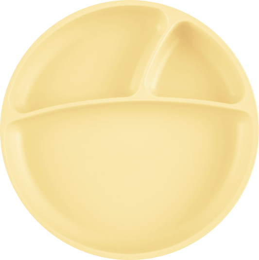 Minikoioi Portions Stay-Put Suction Silicone Plate