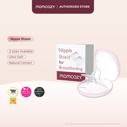 Momcozy Ultra Thin Contact Nipple Shield Include Carry Case
