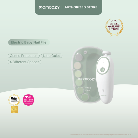 Momcozy Baby Electric Nail File with Night Light