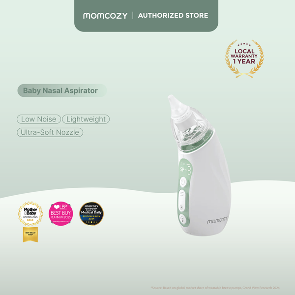 Momcozy Baby Nasal Aspirator with Light and Music