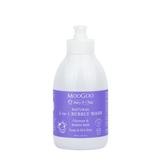 Moogoo 2-In-1 Bubbly Wash 500Ml