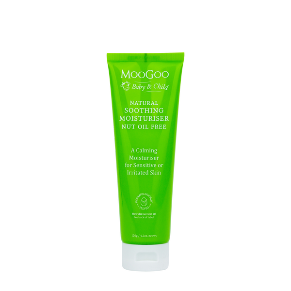 Moogoo Soothing Moisturiser Nut Oil Free 120G
