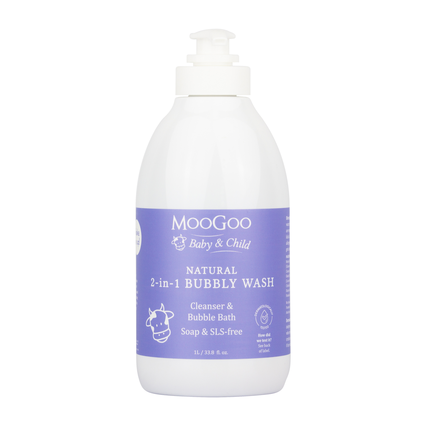 Moogoo 2-In-1 Bubbly Wash 500Ml