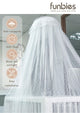 Funbies 5-Level Adjustable Mosquito Net With Stand