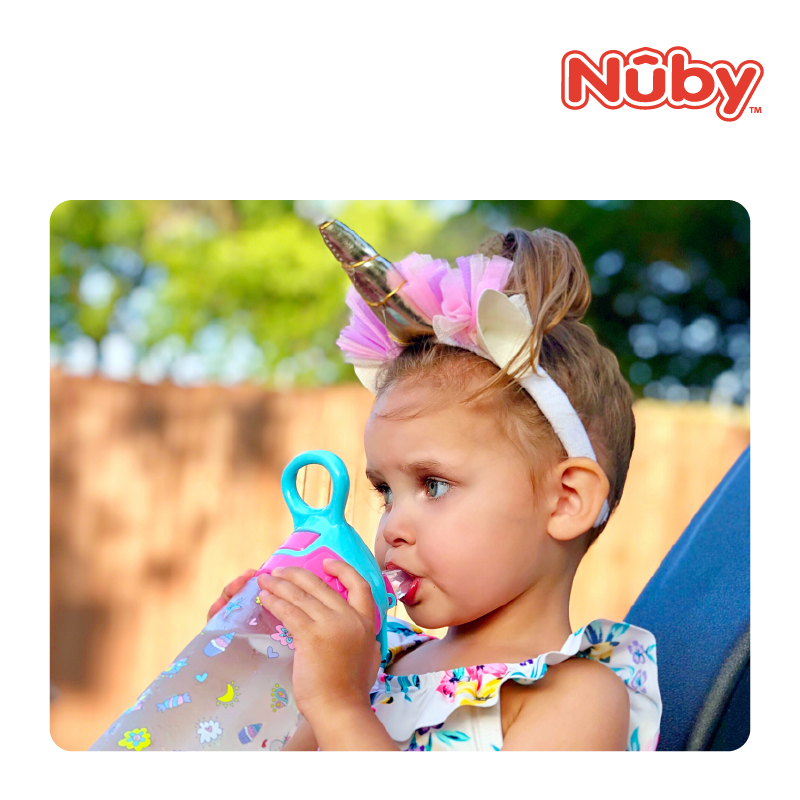 Nuby 18Oz/532Ml Printed Tritan Flip-It Active Cup