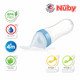 Nuby Garden Fresh Silicone Squeeze Feeder With 2 Spoons 1 Slow Flow And 1 Fast Flow With Pp Covers