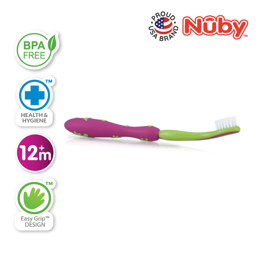 Nuby Toothbrush With Bristles (1Pc)