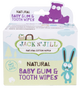 Jack N' Jill Natural Baby Gum & Tooth Wipes - 25 Pack
