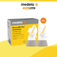 CLERANCE Medela Personalfit Flex Connector Breast Pump Parts With Overflow Protection (2Pcs/Pack)