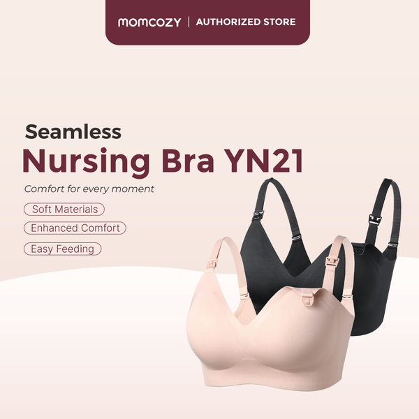 Momcozy YN21 Nursing Bra (Black or Skin)