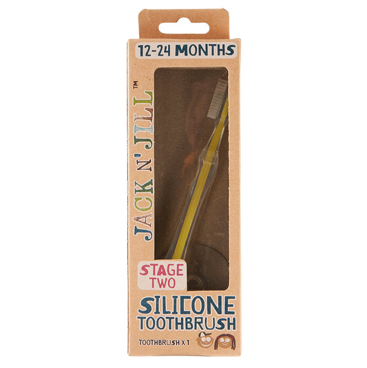 Jack N' Jill Stage 2 Silicone Toothbrush