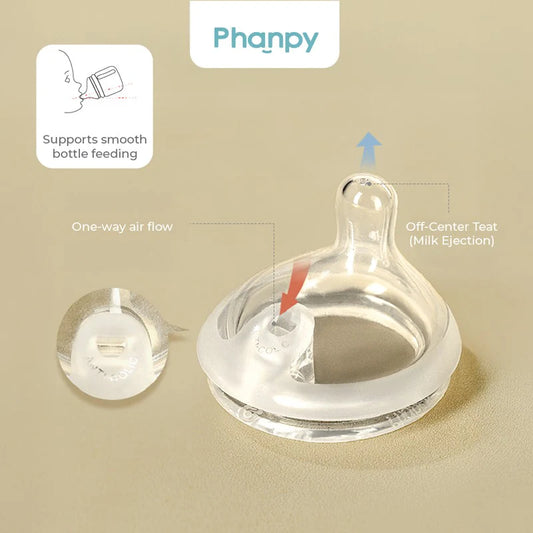 Phanpy Anti-colic Off-Centre Teat