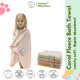 Awibubu Coral Fleece Bath Towel
