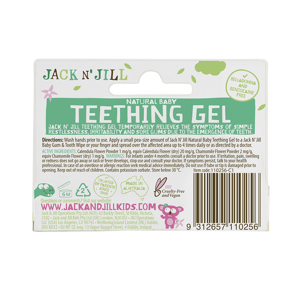 Jack N' Jill Natural Baby Teething Gel 15g