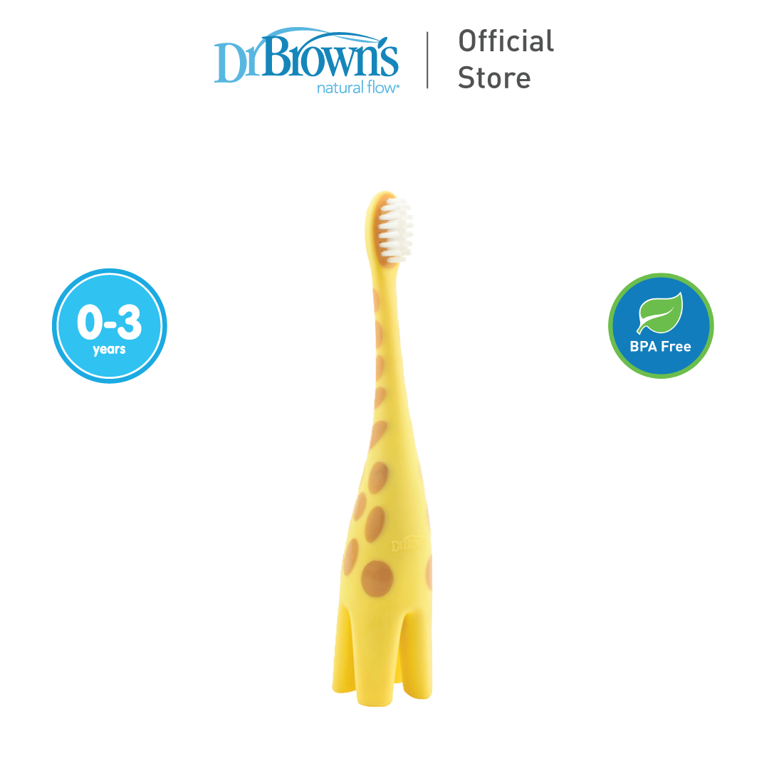 Dr Brown's Infant to Toddler Toothbrush - Giraffe