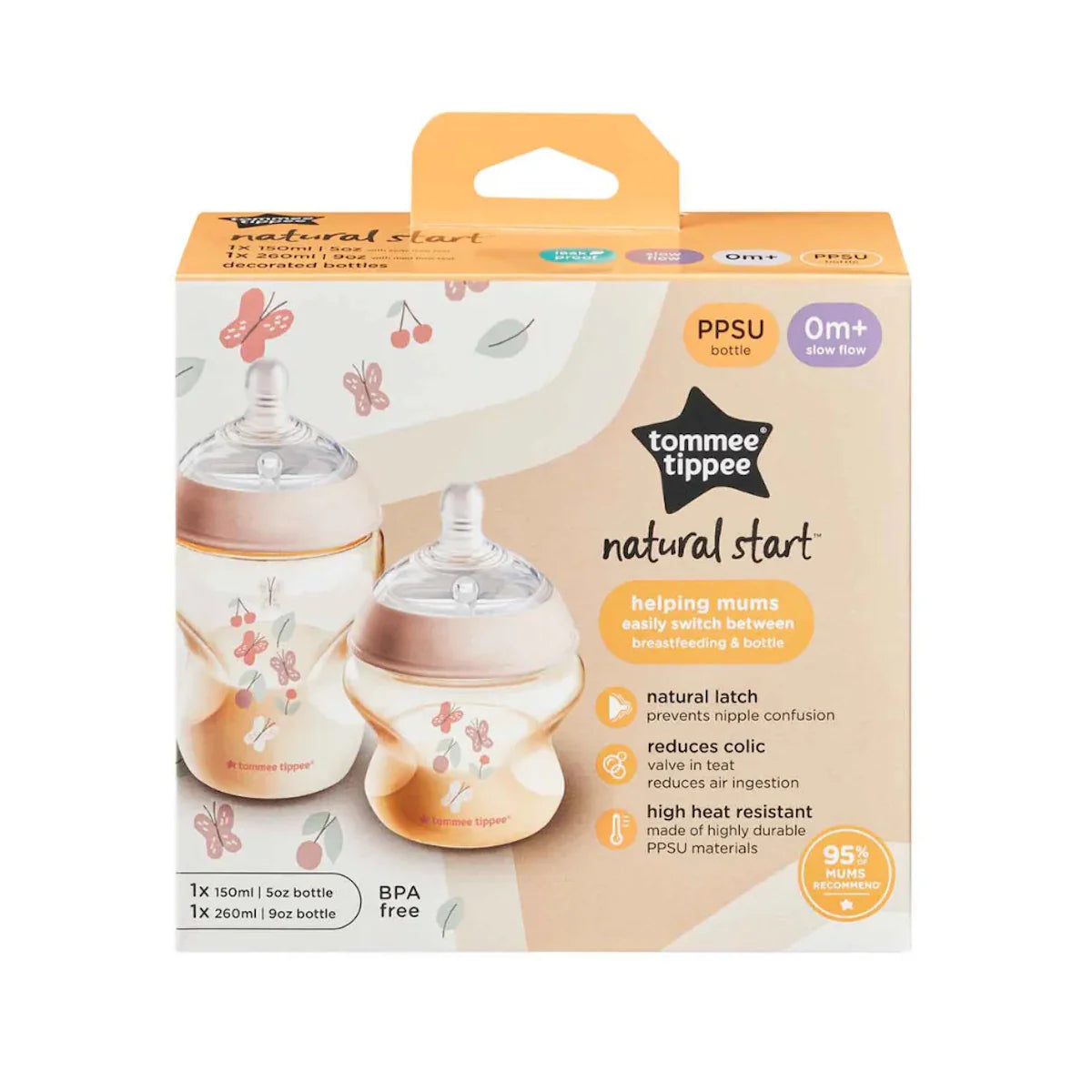 Tommee Tippee Newborn Set Natural Start - PPSU