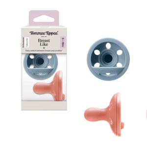 Tommee Tippee Breastlike Soother 6-18M, 2 Packs