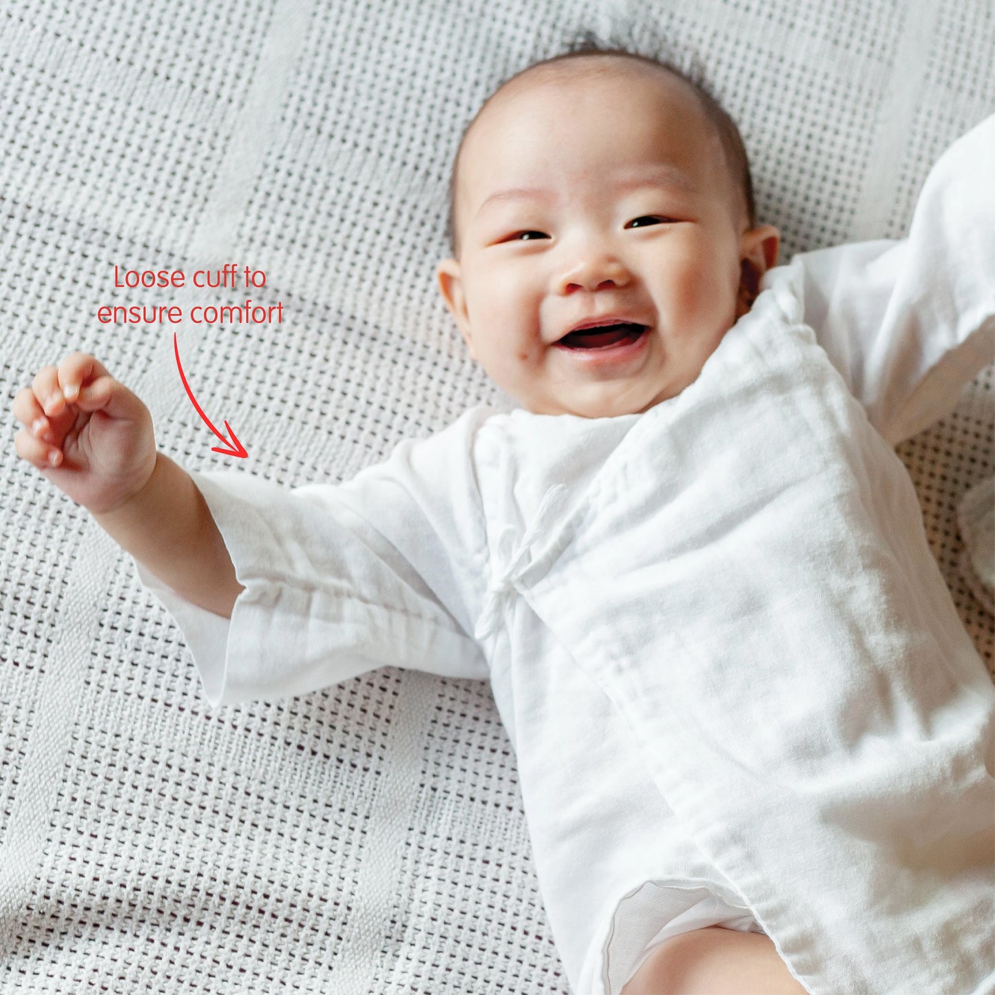 Suzuran Baby Gauze Undershirt 2pcs (Long/Short)