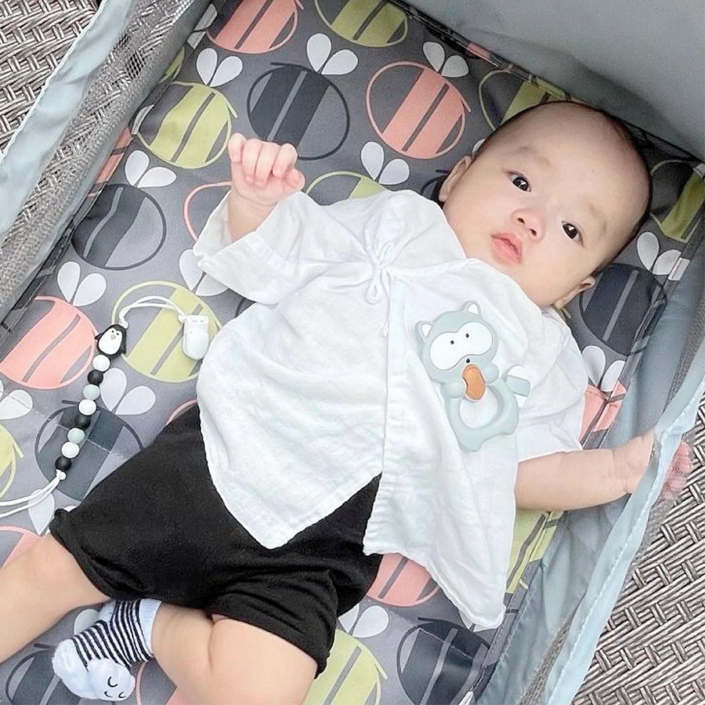 Suzuran Baby Gauze Undershirt 2pcs (Long/Short)