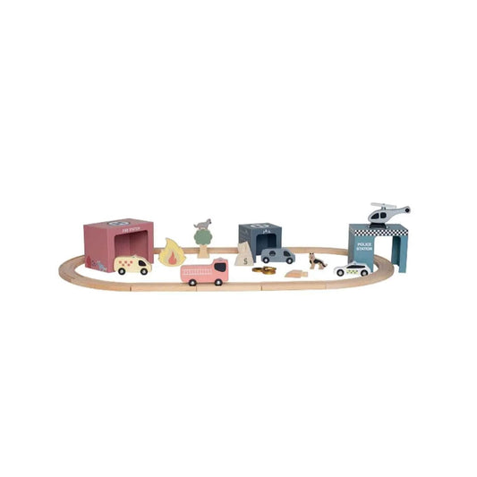 Jabadabado Train Set Rescue Vehicles
