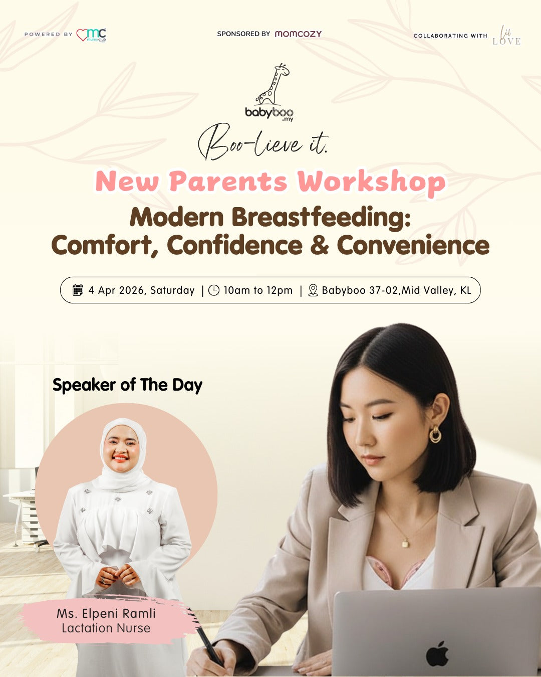Modern Breastfeeding: Comfort, Confidence & Convenience