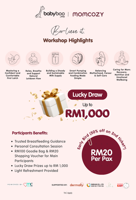 breathe breastfeed workshop ticket
