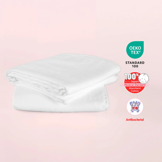 Suzuran Baby Gauze Large Bath Towel 2pcs