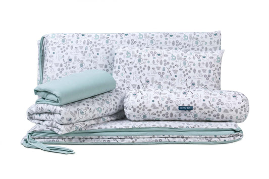 Comfy Living 6 In 1 Bedding Set