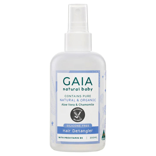 Gaia Natural Baby Conditioning Detangler 200Ml Best Before: 21/2/2025, 19/4/2025, 16/2/2026, 4/10/2027
