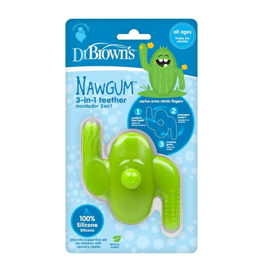 Dr. Brown's Nawgum Teether Green