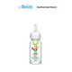 Dr. Brown's Anti-Colic Newborn Options+ Glass Narrow Neck 4oz/120ml Bottle, Rooster, 1 Bottle, Level 1 Teat