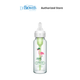 Dr. Brown's Anti-Colic Options+ Glass Narrow Neck 8oz/250ml Bottle, Flamingo, 1 Bottle, Level 2 Teat