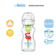 Dr. Brown's Anti-Colic Options+ Glass Wide Neck 9oz/270ml Bottle, 1 Bottle, Level 3 Teat