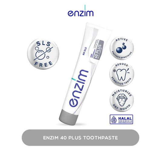 Enzim 40 Plus Mild Flavour Toothpaste 100Ml