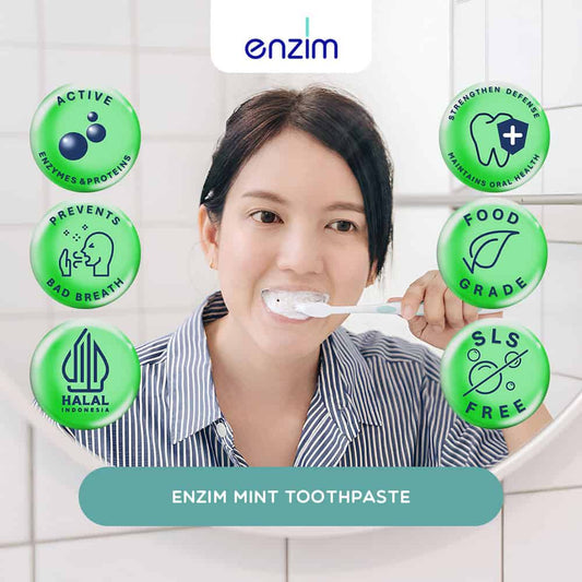 Enzim Fresh Mint Toothpaste 100Ml