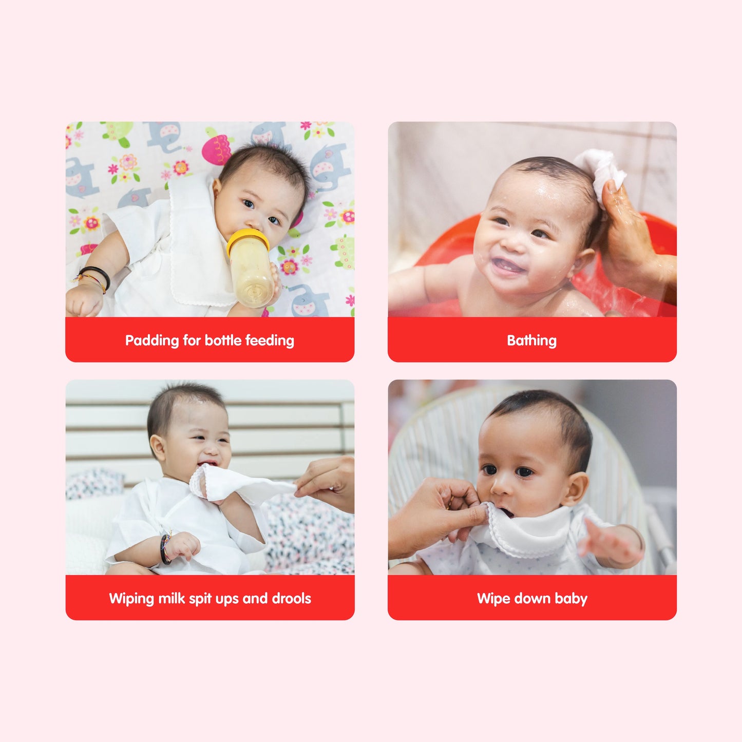 Suzuran Baby Gauze Handkerchief (5/10pcs)