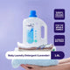Hoppi Organic Baby Laundry Detergent “ Lavender (1.8L/Bottle)