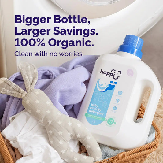 Hoppi Organic Baby Laundry Detergent “ Lavender (1.8L/Bottle)