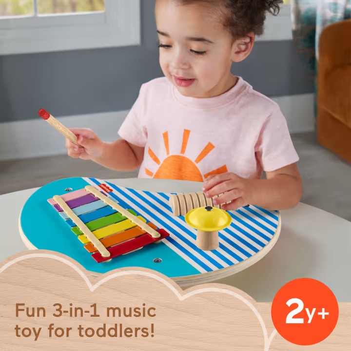 Fisher Price Wood Music Table