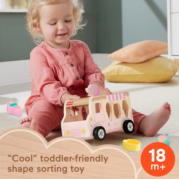 Fisher Price Wood Icecream Shape Sorter