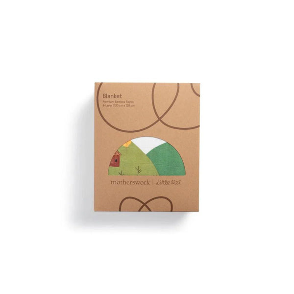 Little Rei Bamboo 4 layer Blanket