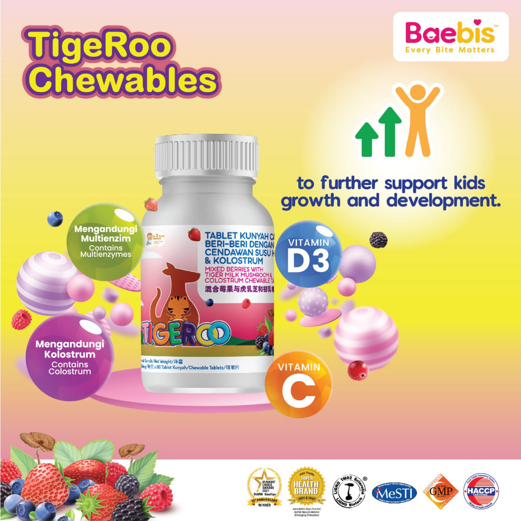 Baebis Tigeroo PowerGuard 500mg