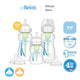 Dr. Brown's Anti-Colic Options+ PP Wide Neck Baby Feeding Bottle Starter Kit