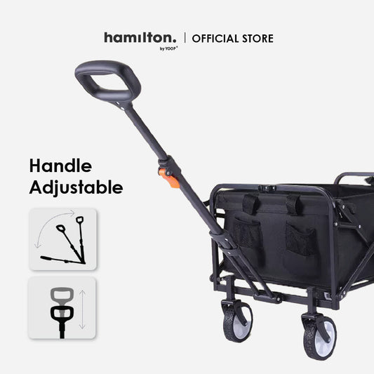 Hamilton Folding Wagon - Black
