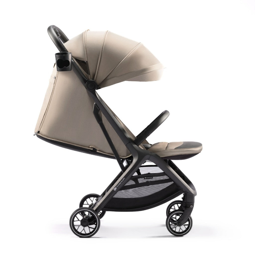 Kinderkraft Stroller Nubi2 Stylish Foldable For Newborn Up To 22Kg(Green/Pink/Grey/Beige)