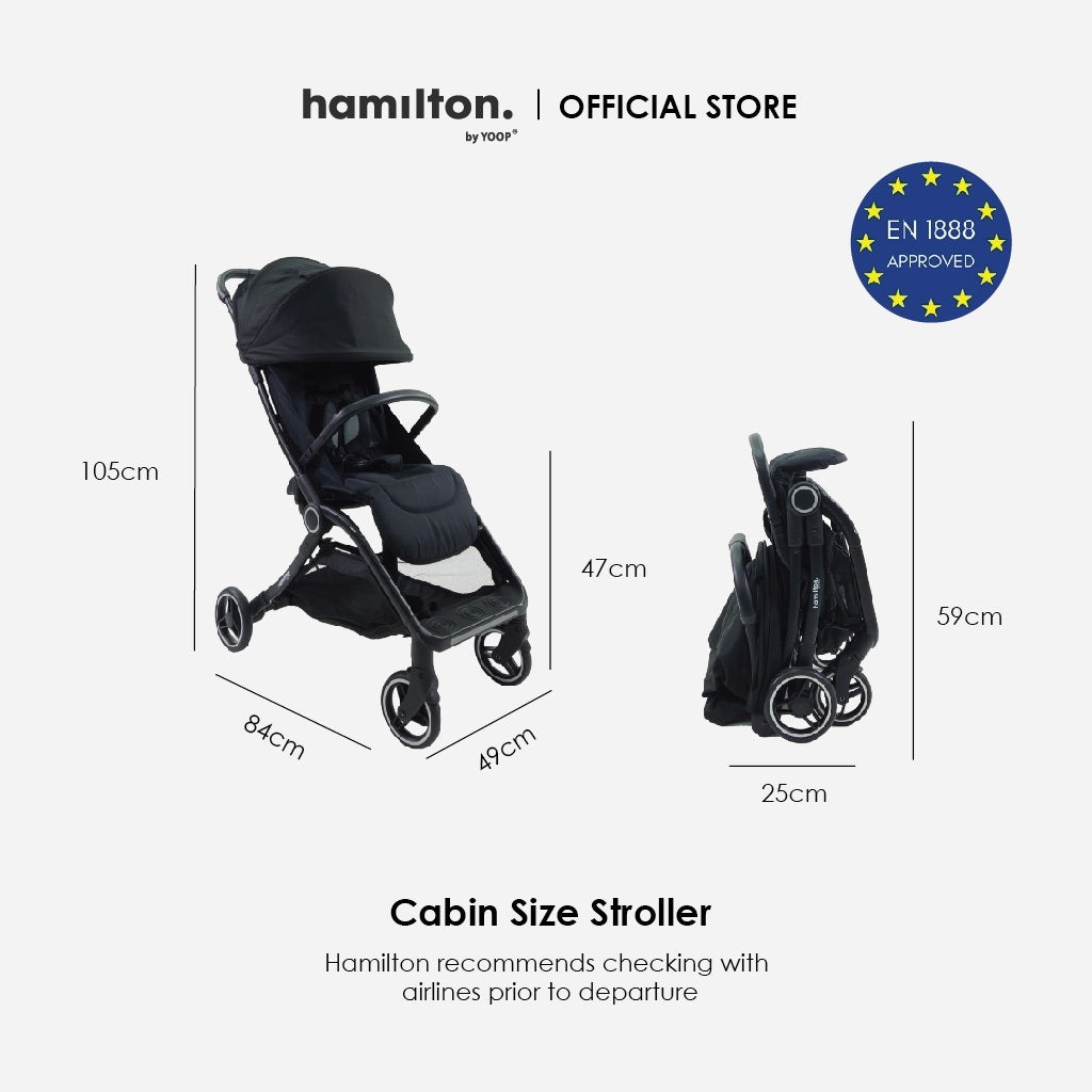 Hamilton S2 Stroller | Magicfold™