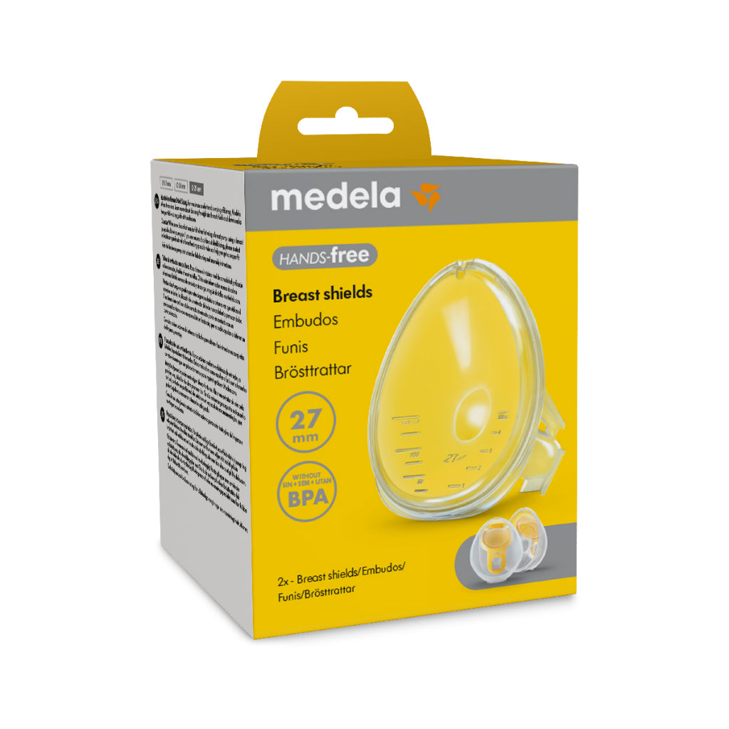 Medela Hands-Free Breastshield (21Mm/24Mm/27Mm) [ 2Pcs / Box ] Without Cups