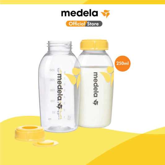 Medela Breast Milk Bottle (150Ml /5Oz) X 3 Pcs / (250Ml /8Oz) X 2 Pcs