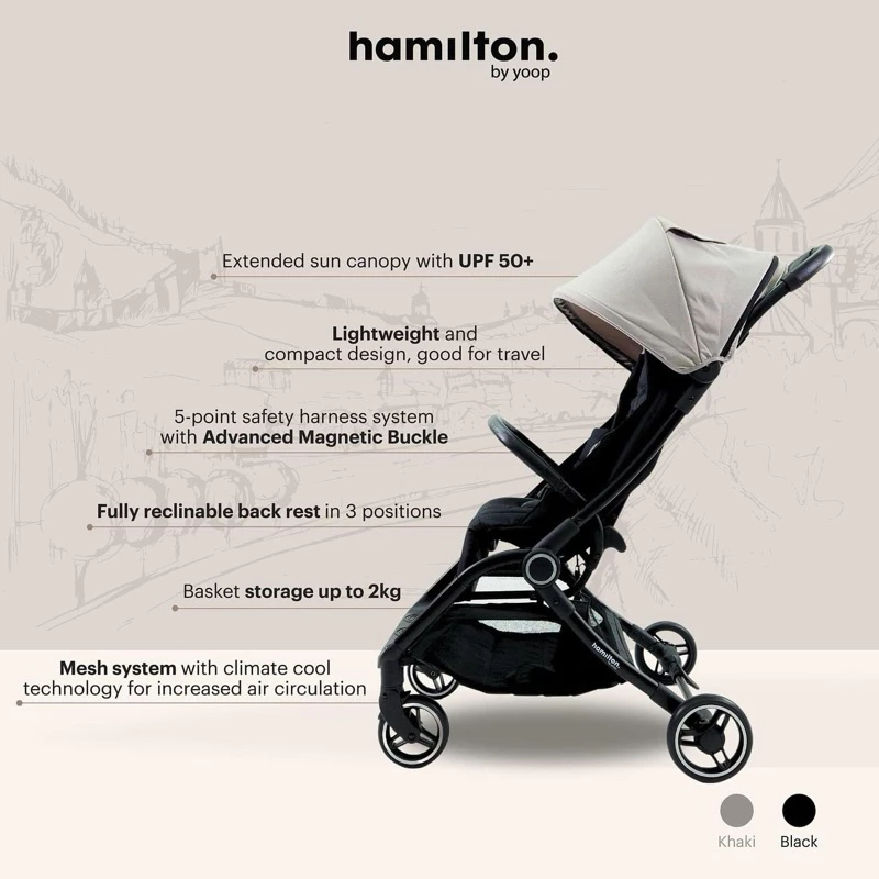 [ Medela x Hamilton x Kinderkraft ]On-the-Go Parenting Bundle