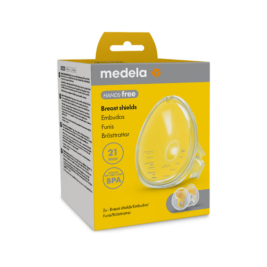 Medela Hands-Free Breastshield (21Mm/24Mm/27Mm) [ 2Pcs / Box ] Without Cups